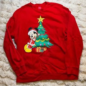 Mickey christmas sweatshirt